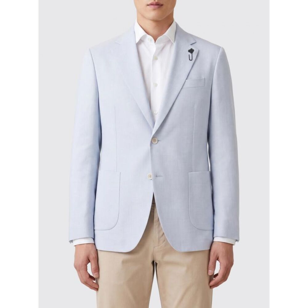 Lardini Jacket Men Blue